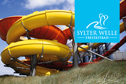Ausflugsziel für Familien: Das Freizeitbad Sylter Welle in Westerland